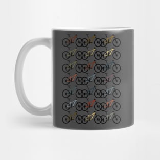 mountain bike cycling bicycle mountain biking gift Mug